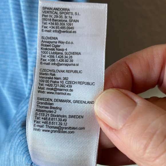 Exofficio Sol Cool Signature Blue Short Sleeve 3/4 Button Up Polo Shirt mens L - Picture 10 of 17